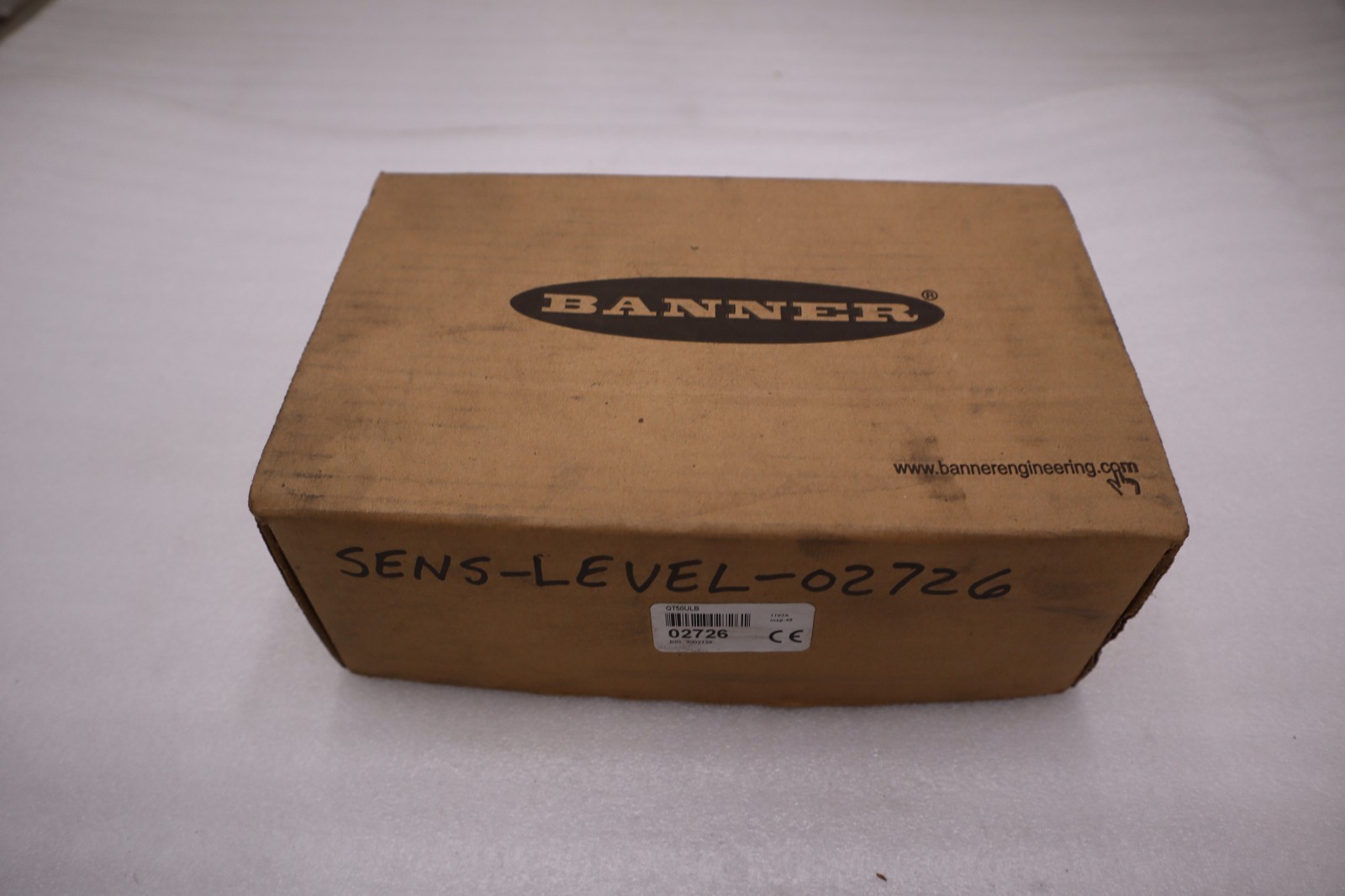 BANNER ENGINEERING QT50ULB ULTRASONIC SENSOR - STOCK GF134A