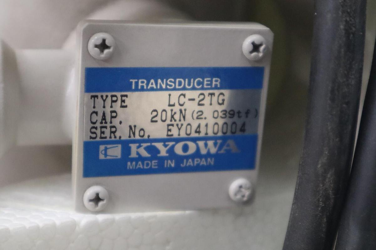 Used NEW Kyowa LC-2TG CAP 20kN SER EY0410004 STOCK 4427A