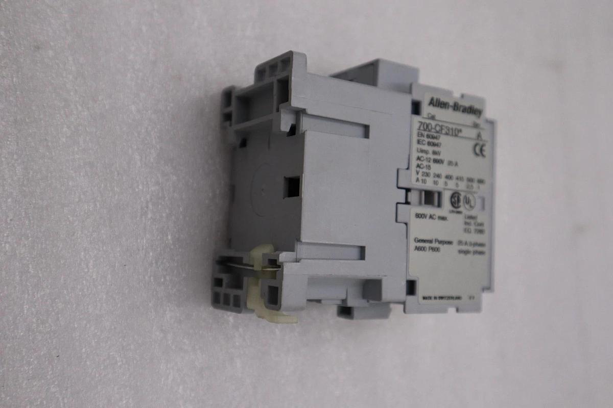 NEW OPEN BOX ALLEN BRADLEY AB 700-CF310* 25A 600V 3PH 120VDC CONTACTOR -H1073A
