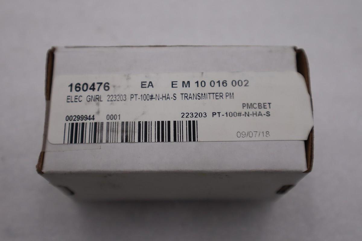Used Paper Machine Components PT-100-N-HAS/ PT-100-N-HA-S Pressure Transmitter G800A