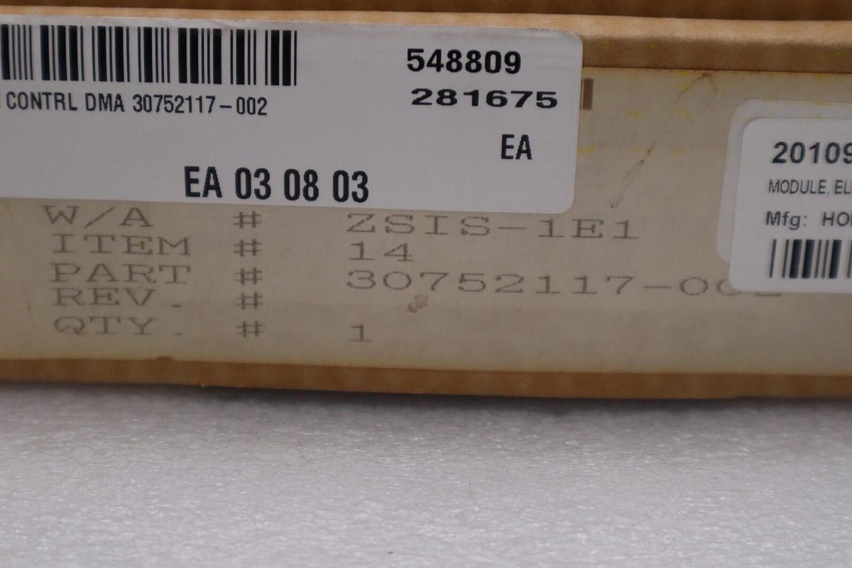 Used HONEYWELL 82117038-001 / 82117038001 (NEW IN BOX) STOCK G603