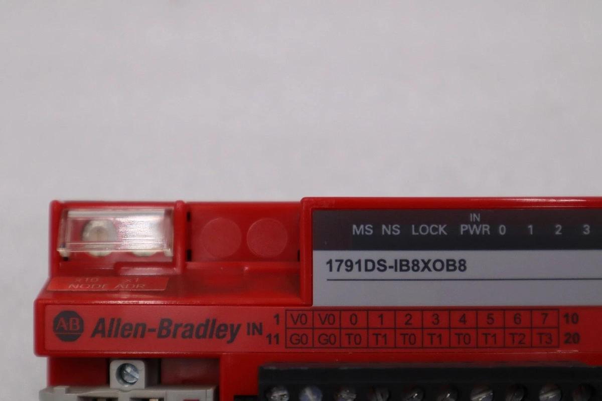 Used Allen Bradley 1791DS-IB8XOB8, Series A, CompactBlock I/O Module, 24VDC - USED