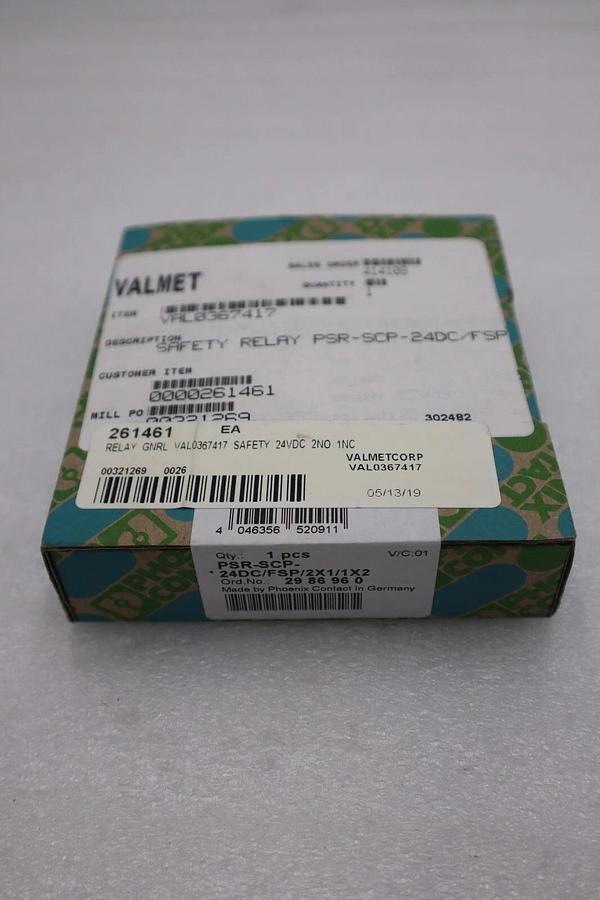 NEW PHOENIX CONTACT PSR-SCP-24DC/FSP/2X1/1X2 24VDC NSMP STOCK G724A