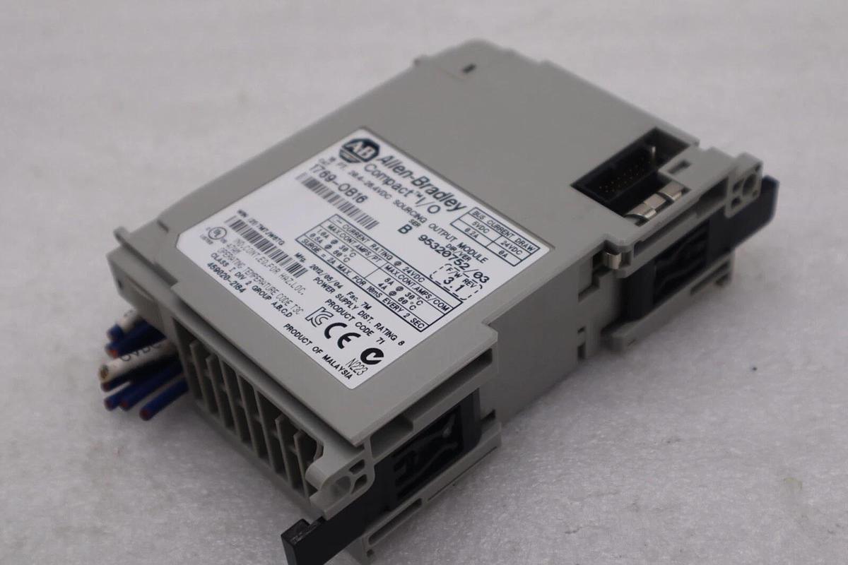 Used Allen-Bradley 1769-OB16 SER B F/W REV 3.1 Compact I/O Module #B-1340