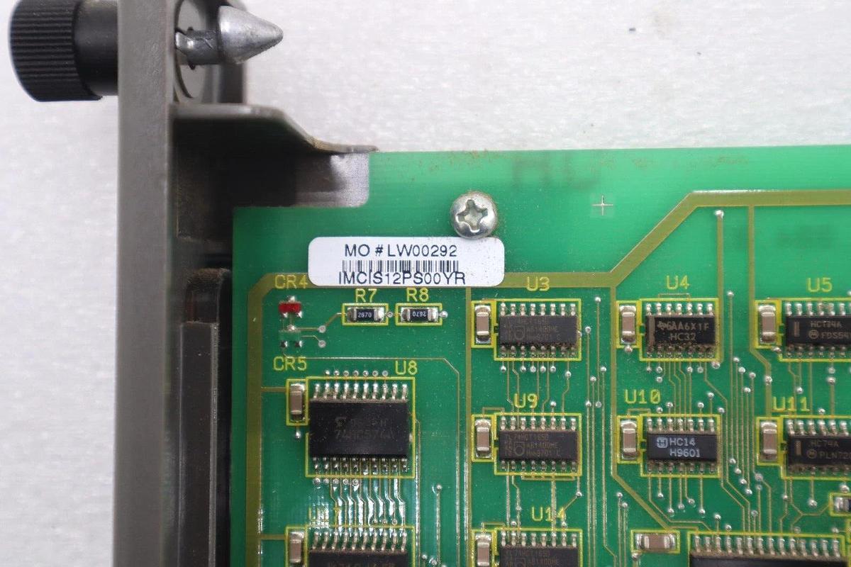 Used BAILEY INFI 90 +5/15/24VDC 3.5VA I/O CONTROL MODULE IMCIS12 #K-1608