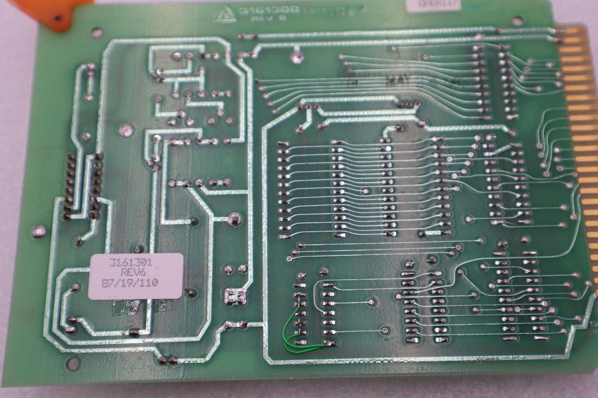 Used BRUCE 3161301 BATTERY BACKUP E2 MEMORY PCB ASSY STOCK #2816