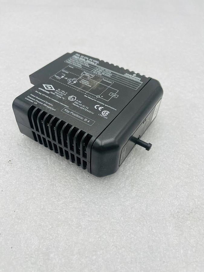 Used EMERSON KJ3204X1-BA1 MODULE OUT CARD  32 CHANNEL 24VDC #K-2496