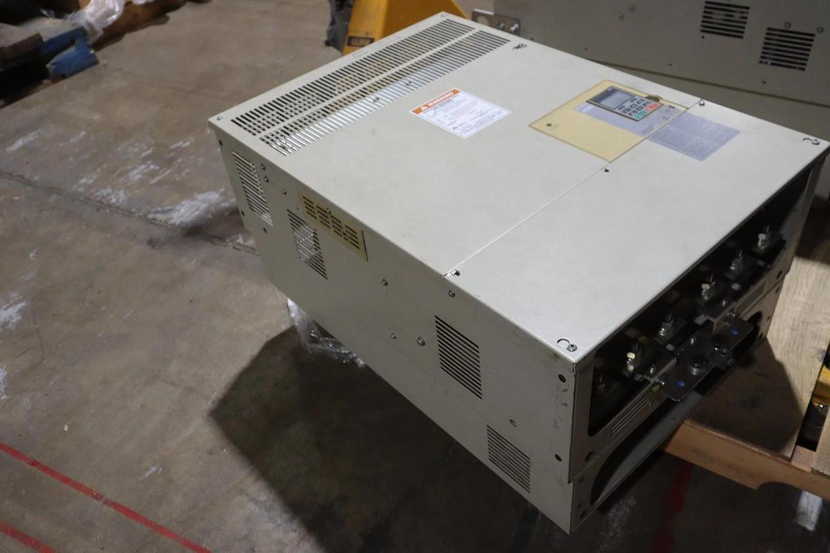 Used YASKAWA CIMR-AU4A0296AAA REV C VARIABLE FREQUENCY DRIVE STOCK CC26