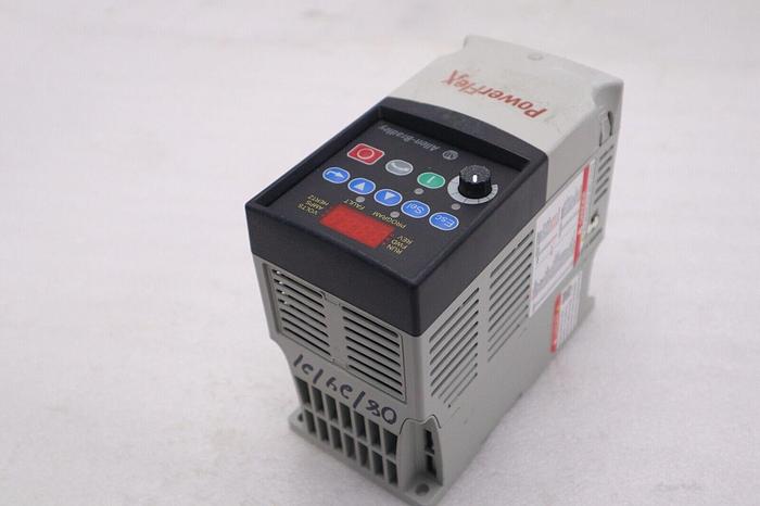 Used ALLEN BRADLEY 22A-D1P4N104 SER. A ADJUSTABLE FREQUENCY AC DRIVE  STOCK B-1294