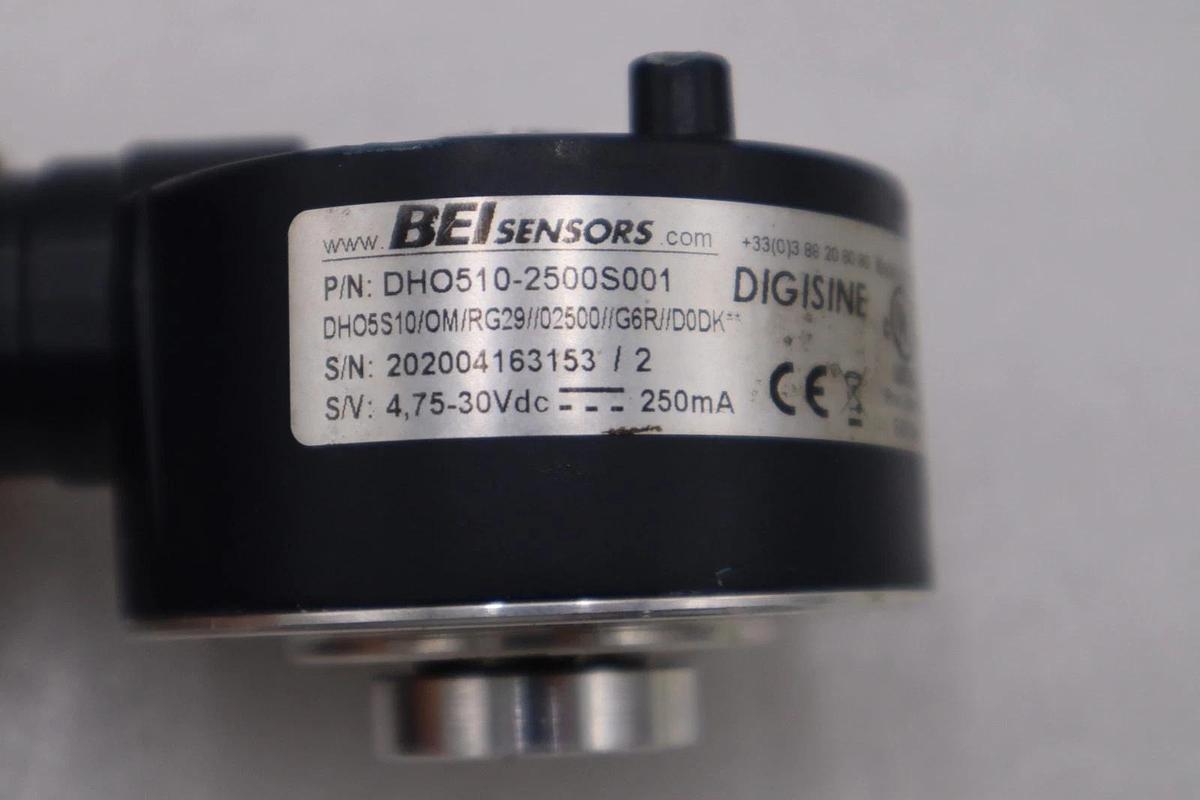 Used NEW NO BOX BEI Sensors DHO510-2500S001 Encoder STOCK H1412A