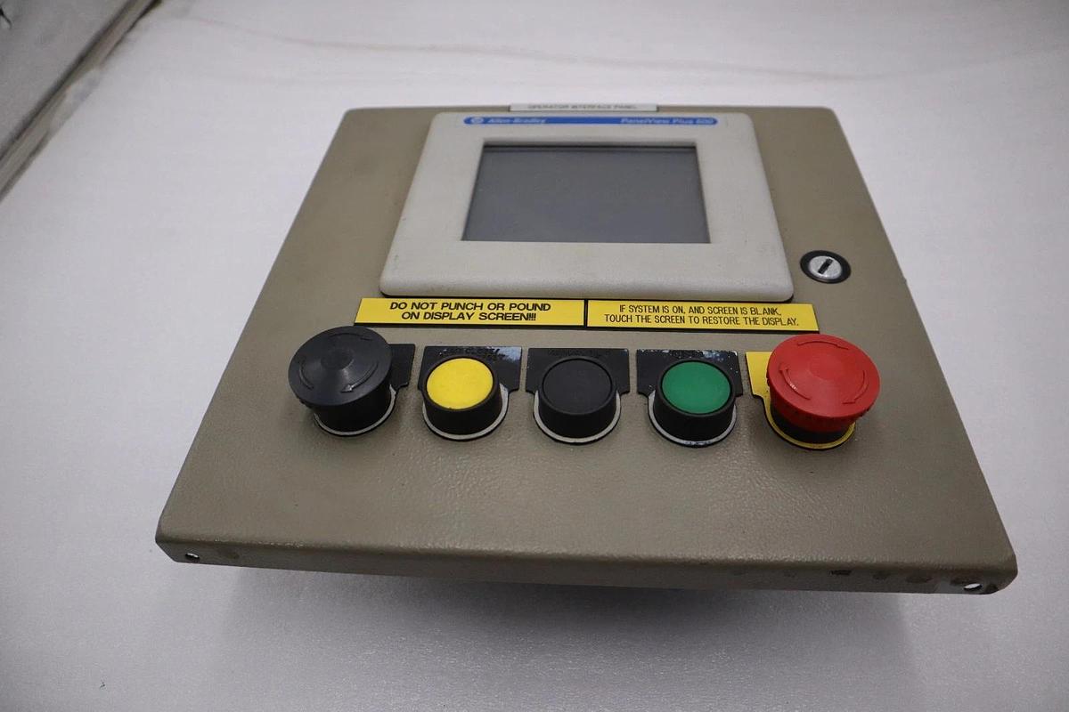Used Allen Bradley 2711P-T6C20D8/ A PanelView Plus 600 HMI Touchscreen Color #H1583