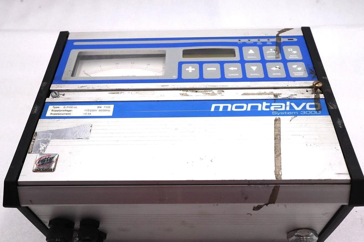 Used Montalvo System Manual Control 3000 Type S-3100-ce 115/230V 60/50Hz #4110