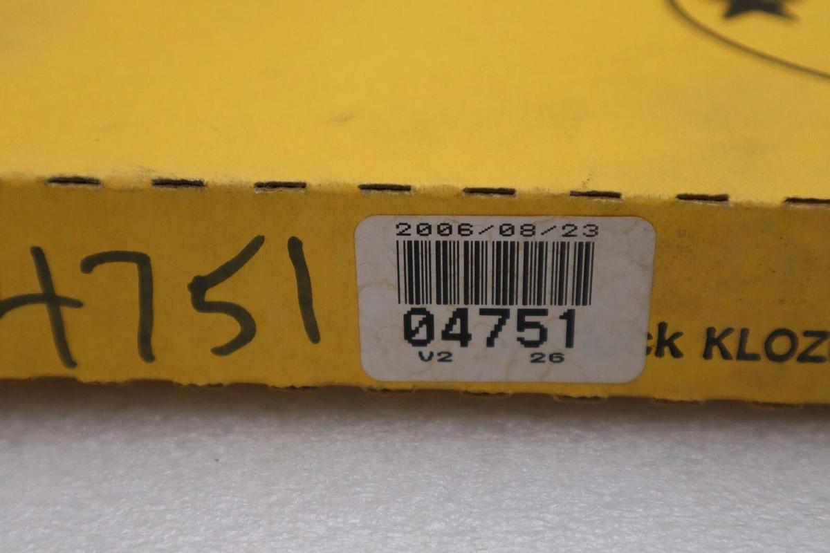 Used GARLOCK KLOZURE 25003-4074 / 250034074 NEW UNIT (EIGHT AVAILABLE) STOCK 2244B
