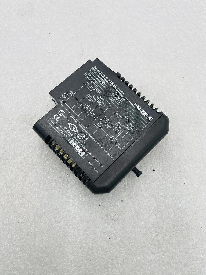 Used EMERSON DELTAV KJ3002X1-BA1 AI 8 CHANNEL 4-20MA HART CARD #K-2625