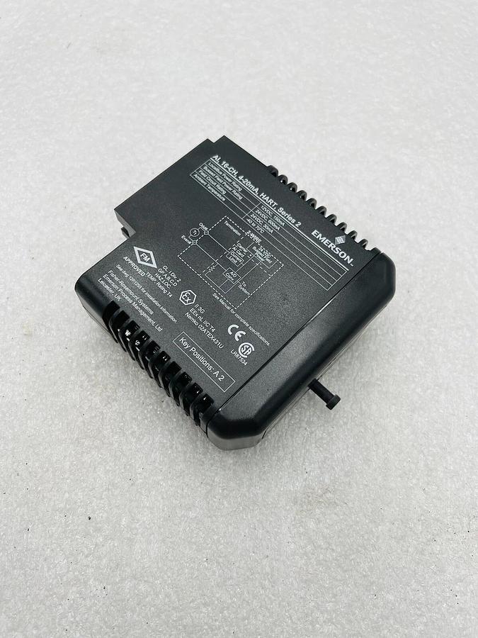Used EMERSON KJ3223X1-BA1 Analog Input Module #K-2536