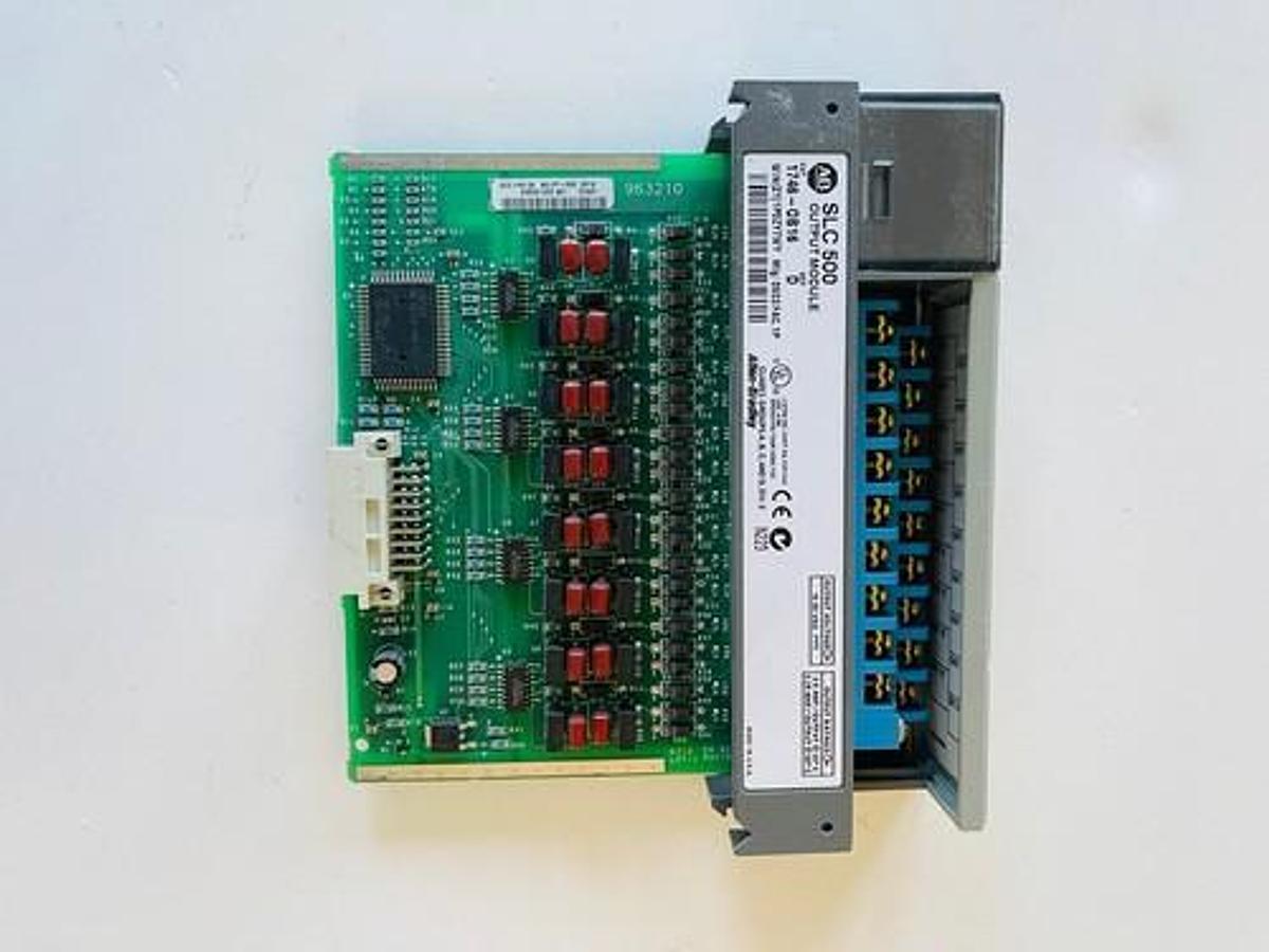 Used Allen Bradley 1746-OB16 SLC 500 16 Channel 24V Output Module #K-394