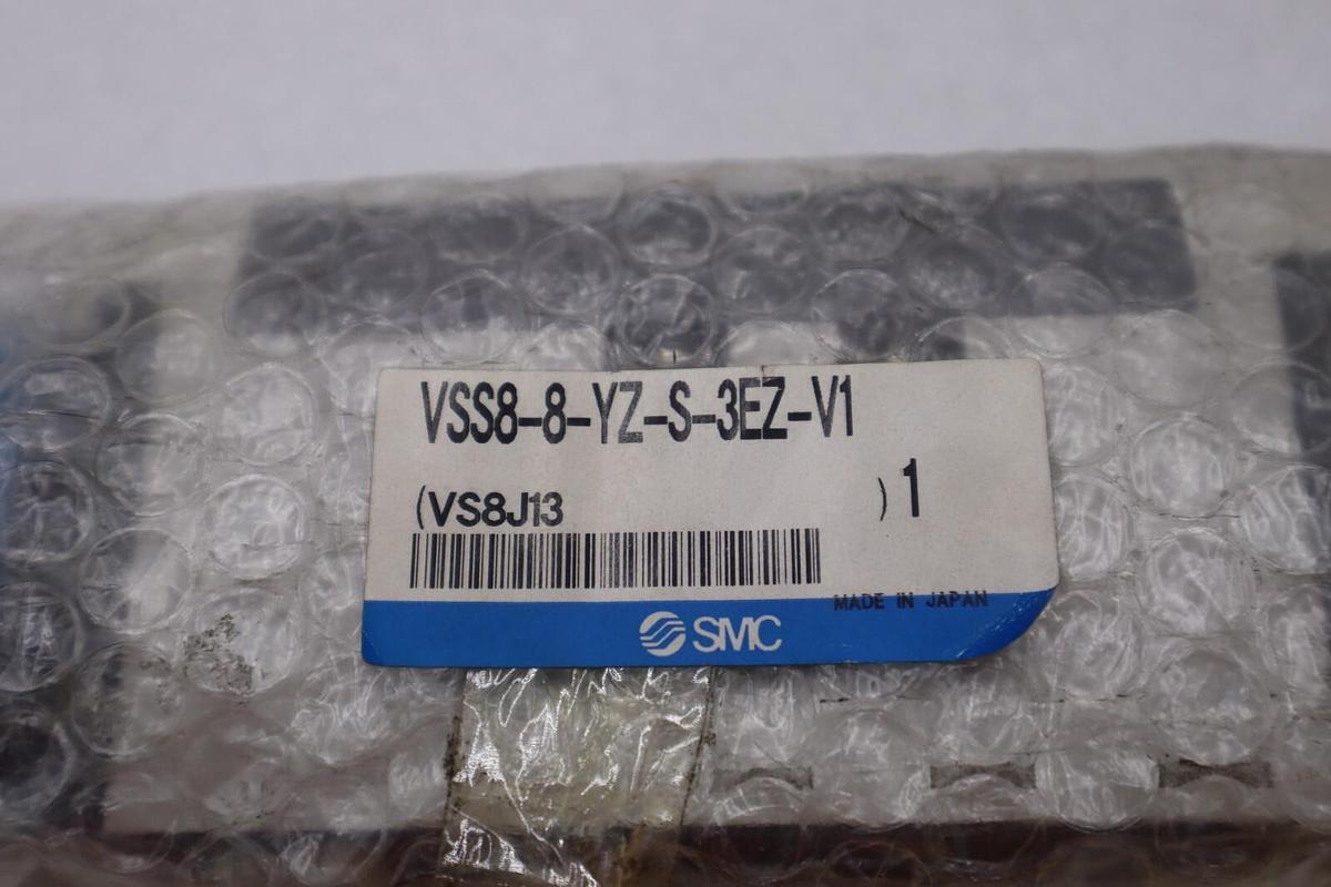 SMC VSS8-8-YZ-S-3EZ-V1 SOLENOID VALVE BRAND NEW STOCK K-1835