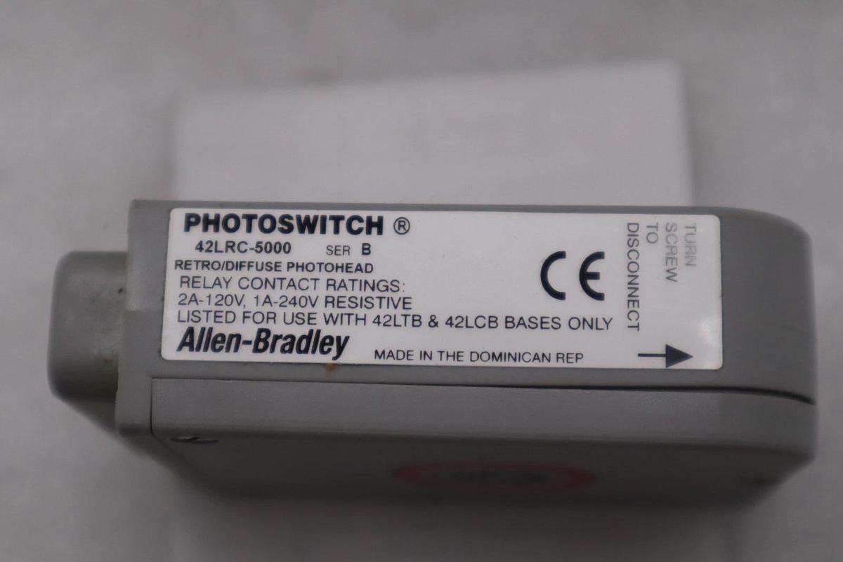 Used NIB Allen Bradley 42LRC-5000 /B PHOTOSWITCH 5000 STOCK H814A