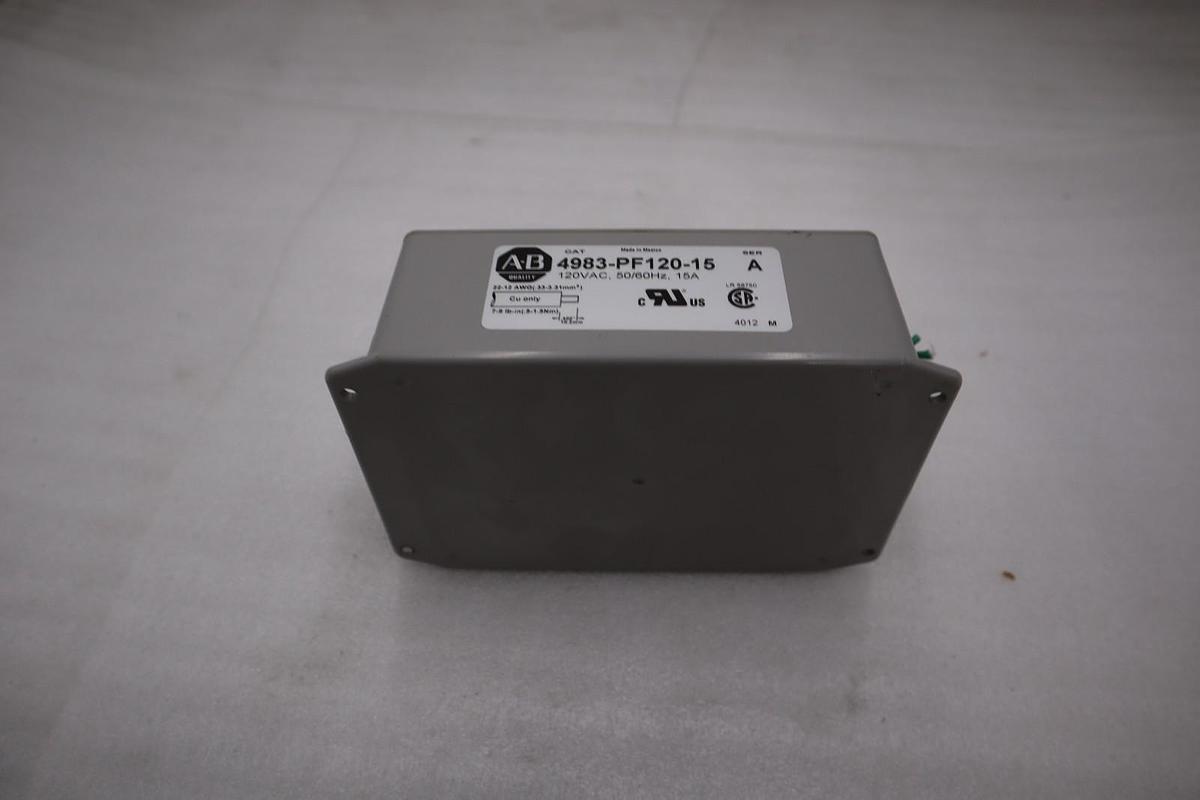 Used Allen Bradley 4983-PF120-15 Series A Surge Arrestor Filter AB STOCK GF657