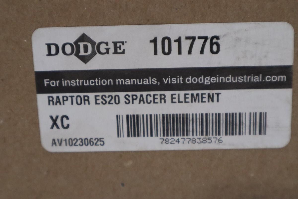 DODGE 101776 RAPTOR ES20 SPACER ELEMENT - NEW UNIT - STOCK GF890