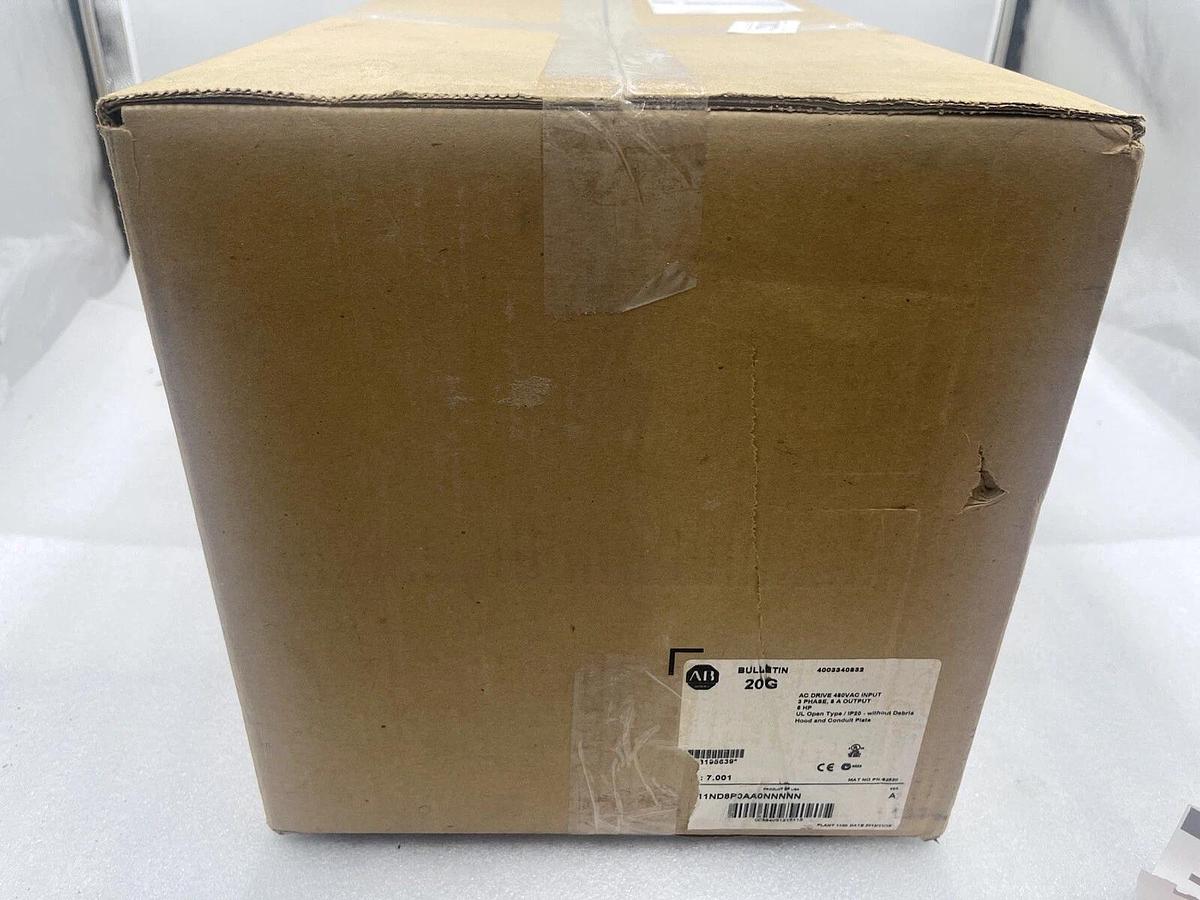 ALLEN BRADLEY POWERFLEX 755 DRIVE 5 HP 20G11ND8P0AA0NNNNN STOCK 4460