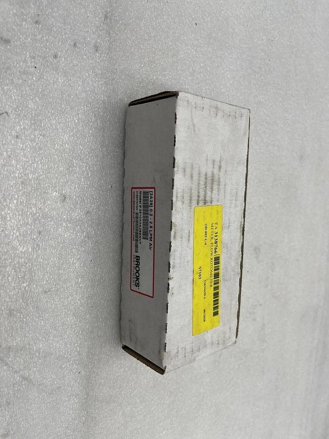Used Brooks Instrument Model 2510a2a29snvt Stock K-2153