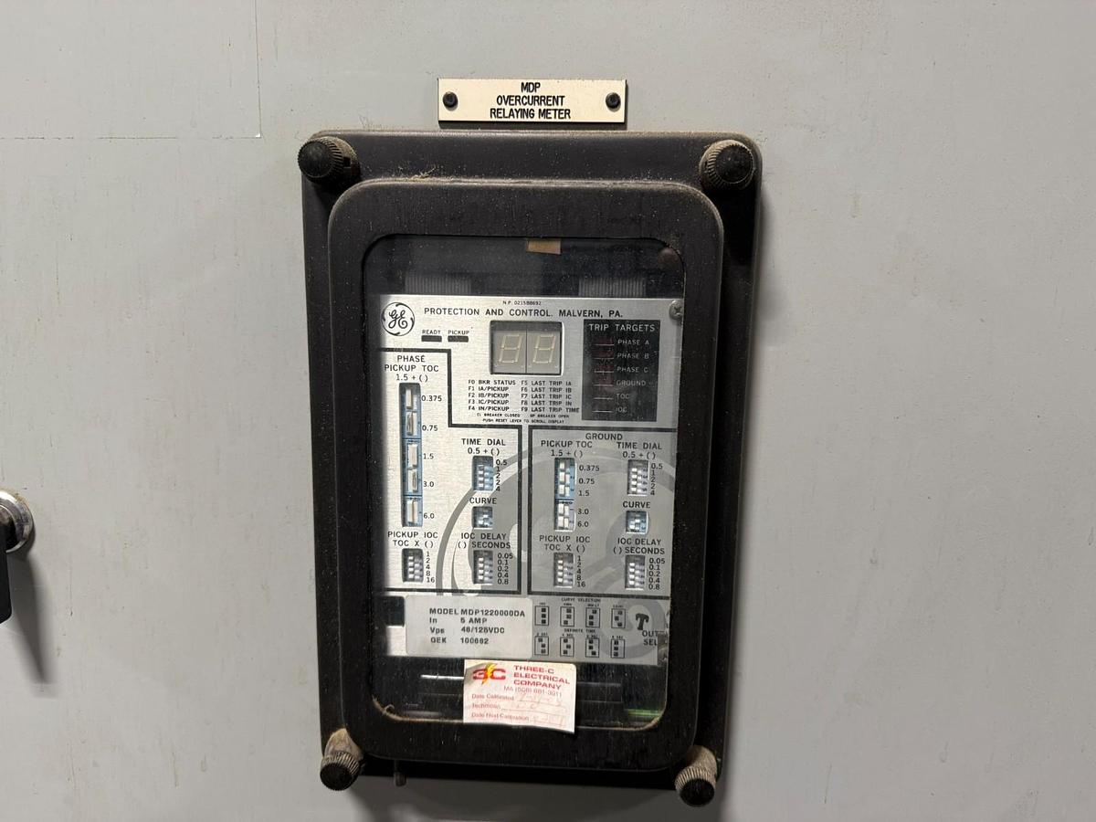 Used Hammond Power 1500 KVA DRY TYPE TRANSFORMER 4160 HV 575Y/332V LV WITH GE-AKD-8