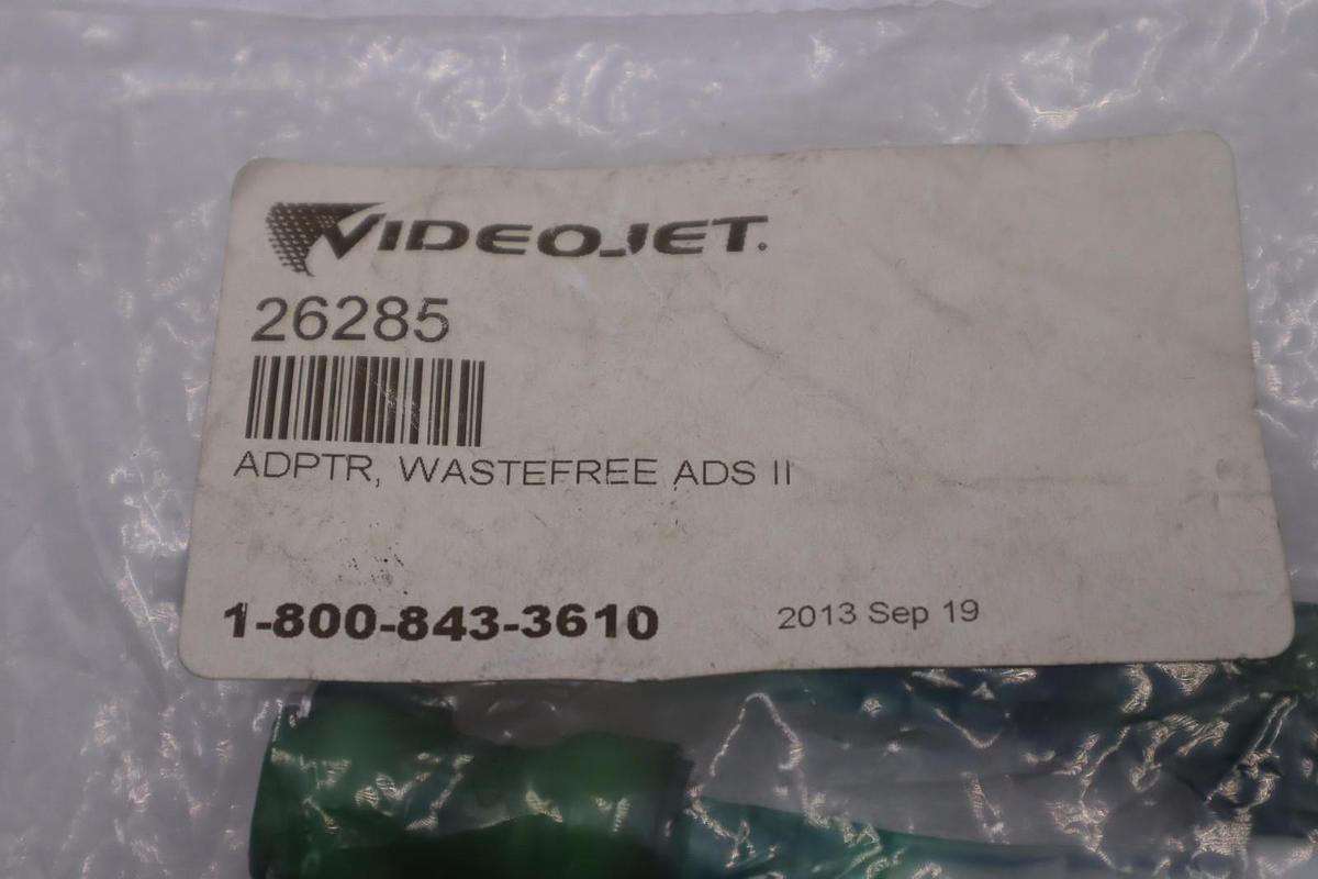 NEW VideoJet 26285 Adapter Wastefre ADS II Marsh STOCK H1332A
