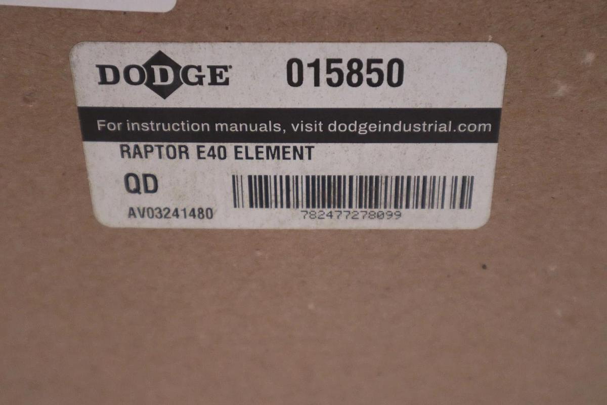 Used DODGE 015850 E40 ELEMENT COUPLING ELASTOMERIC 40 MM SIZE - NEW UNIT - STK GF451A