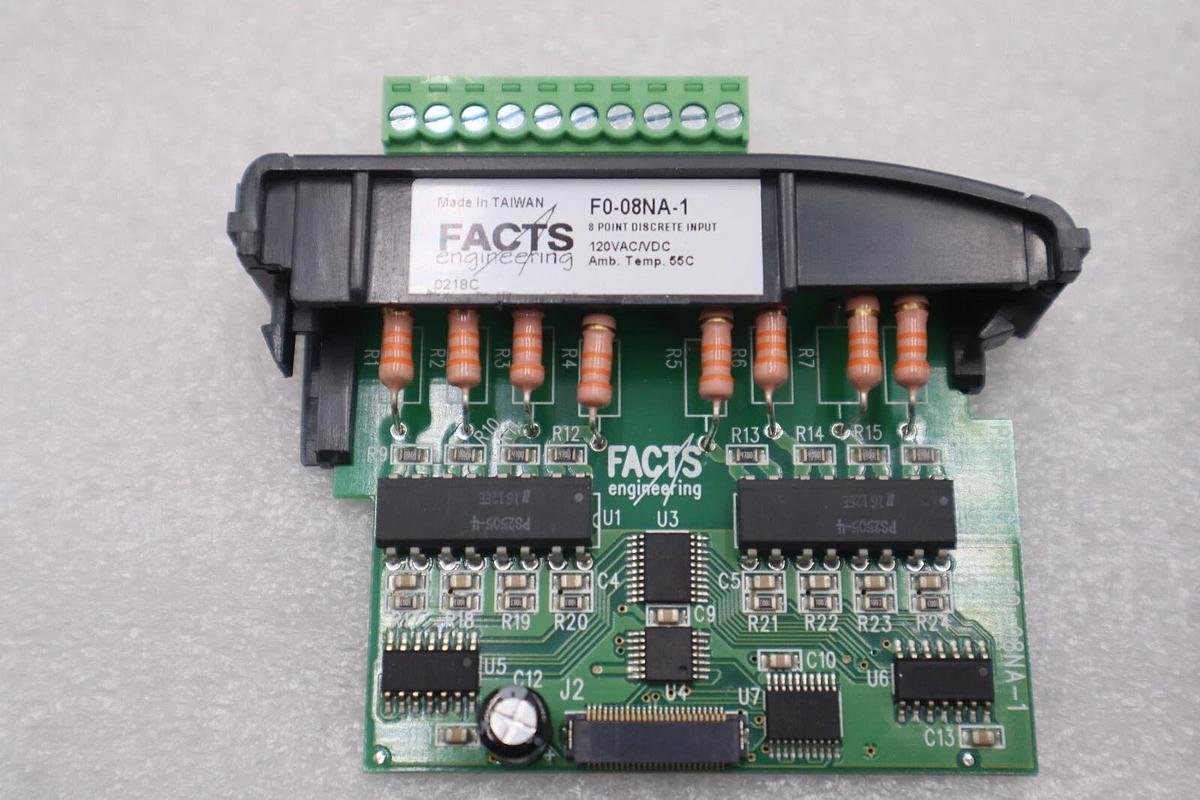 FACTS ENGINEERING F0-08NA-1 DL05/06 DISCRETE INPUT MODULE 8-POINT STOCK L-607C
