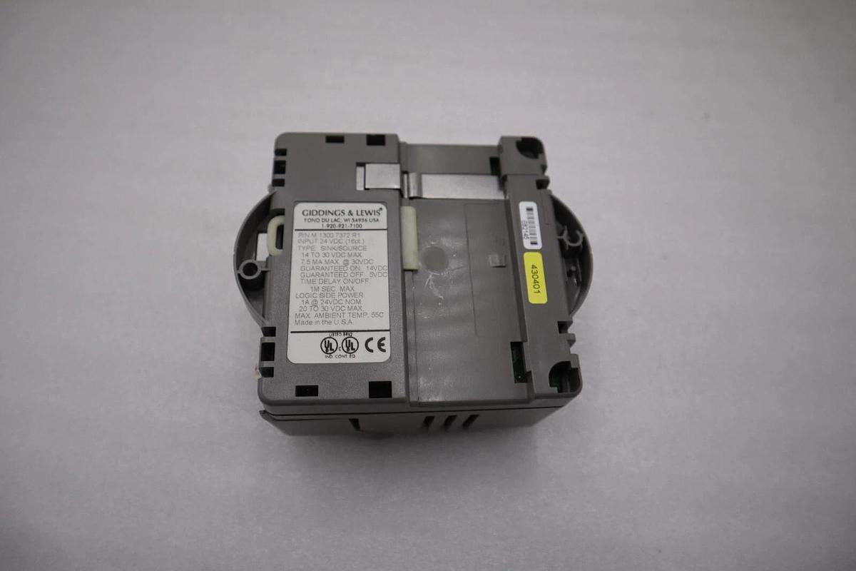 Used Giddings & Lewis M.1300.7372 R1 Input Module 24VDC SINK/SOURCE STOCK 5161A