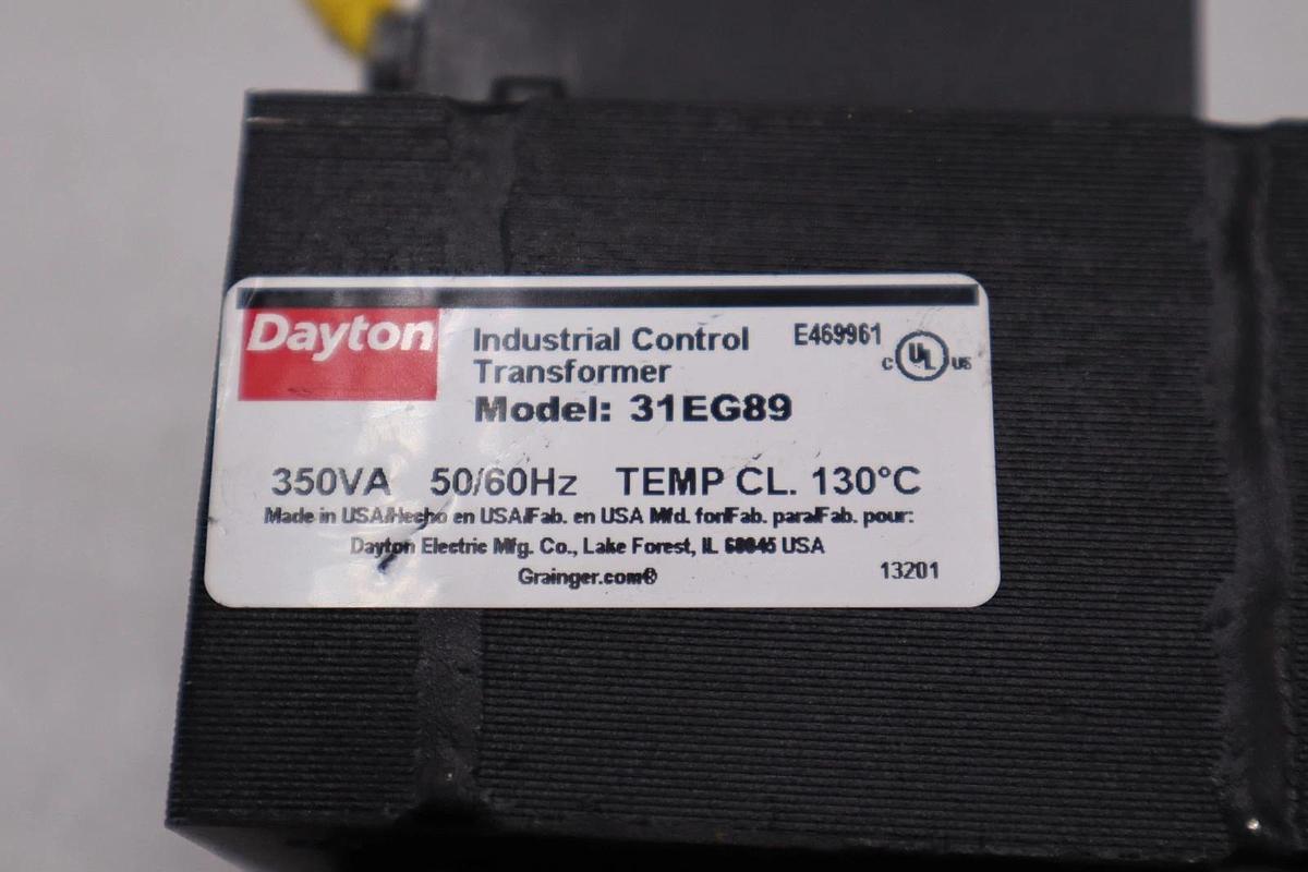 Used Dayton 31EG89 Industrial Transformer - STOCK 3453CC