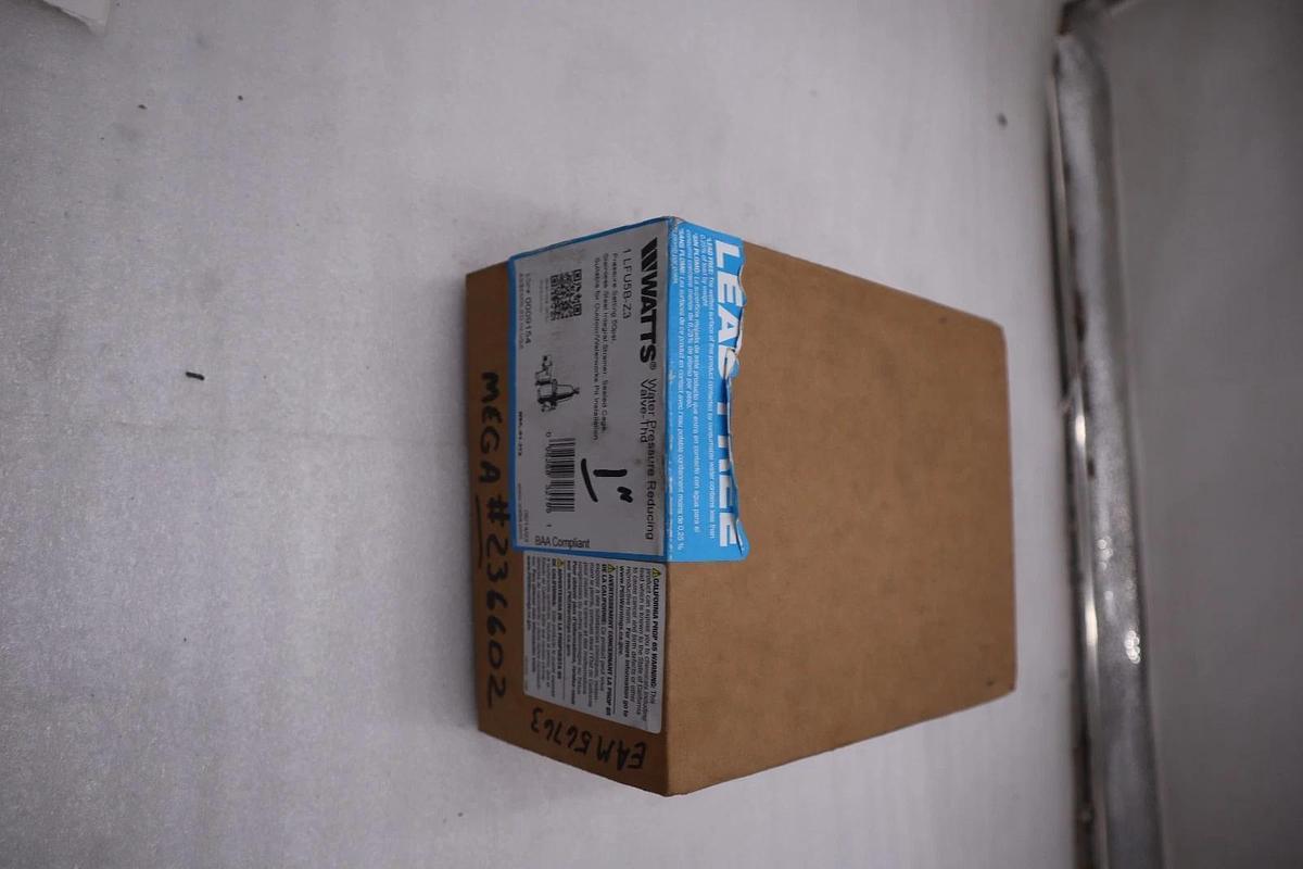 Used WATTS 1 LFU5B-Z3 50PSI 1" WATER PRESSURE REDUCING VALVE-THD - STOCK GF448