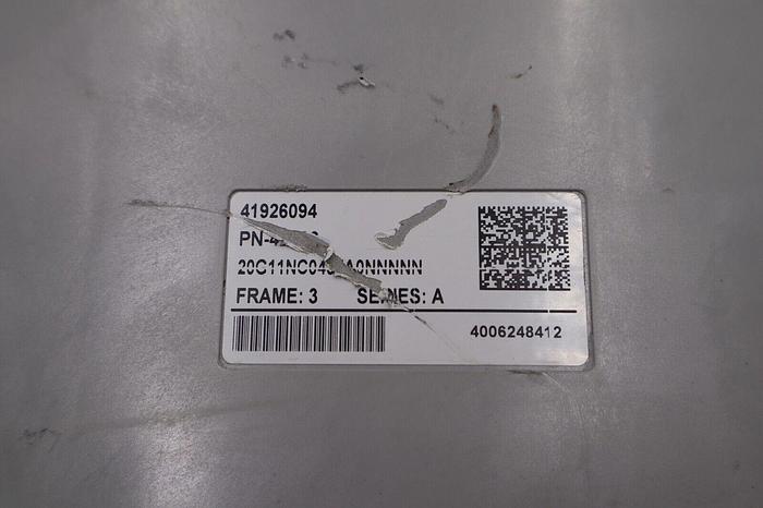 Used Refurbished Allen Bradley Powerflex753, 30HP, CAT: 20G11NC043JA0NNNNN STOCK 2445