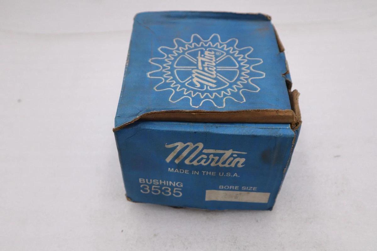 Used NEW MARTIN SPROCKET 3535 TAPER LOCK BUSHING 2-7/16 - STOCK GF382A
