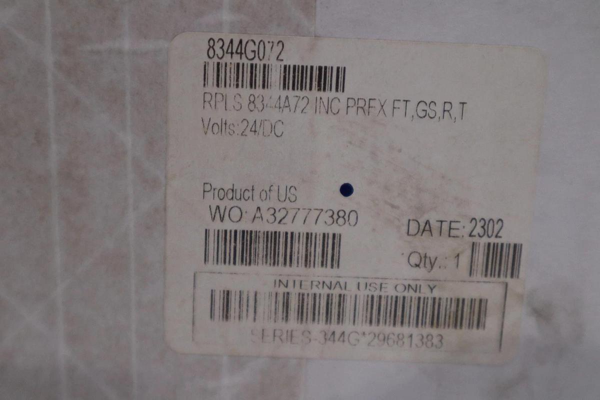 Used NEW ASCO 8344G072 SOLENOID VALVE STK GF42
