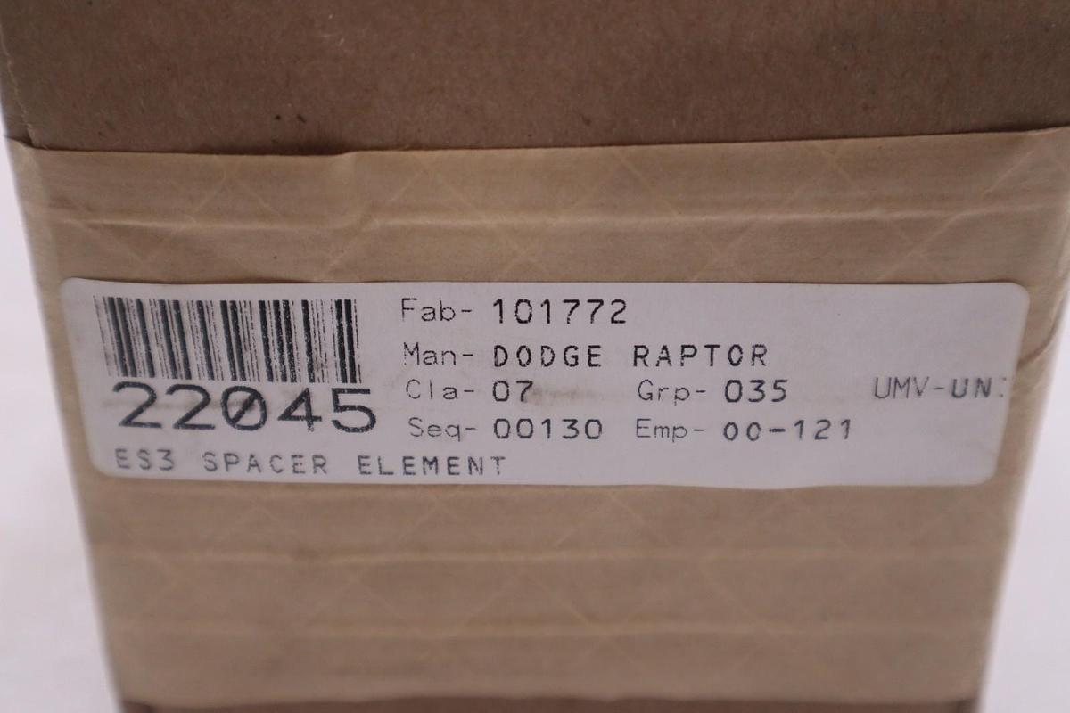 DODGE 101772 RAPTOR ES3-R SPACER ELEMENT - NEW UNIT - STOCK GF454A