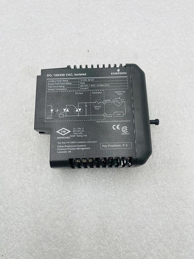 Used EMERSON DELTAV KJ3001X1-BH1 120/230VAC NSNP #K-2519