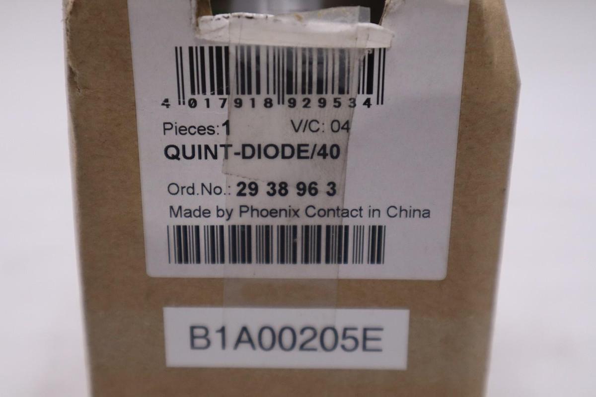Used NEW OPEN BOX Phoenix Power Redundancy Module QUINT-DIODE/40 2938963 STK 868B