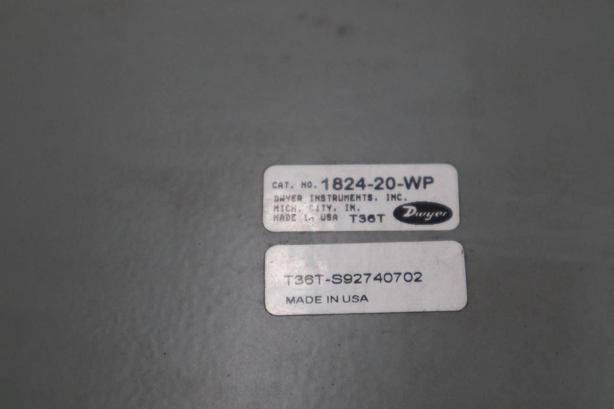 DWYER 1824-20-WP PRESSURE SWITCH IN WEATHERPROOF HOUSING - STOCK GF344