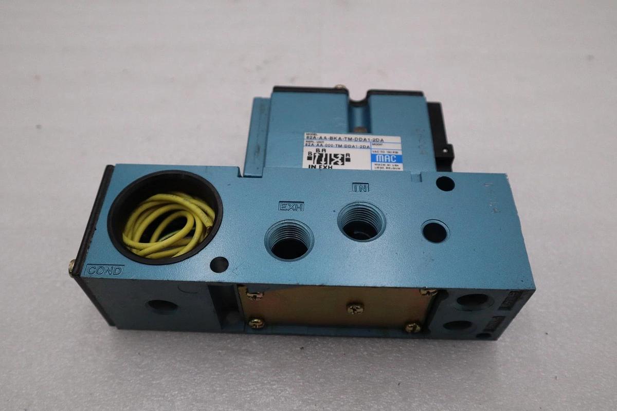 MAC VALVES INC 82A-AA-BKA-TM-DDA1-2DA / 82AAABKATMDDA12DA (NEW) STOCK H1761