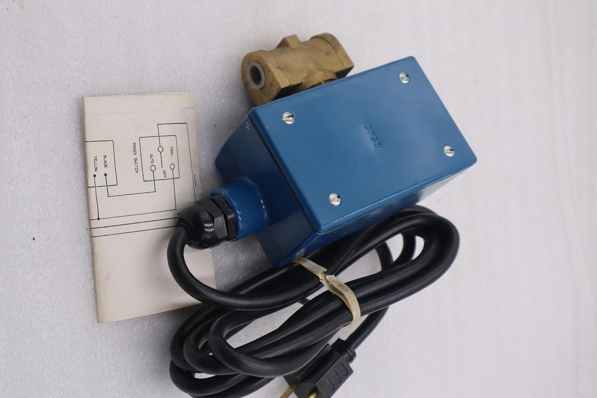 GENERAL AIR PRODUCTS DVA-2T 120VAC Electric Drain Valve – ¼ NPT STOCK 5485