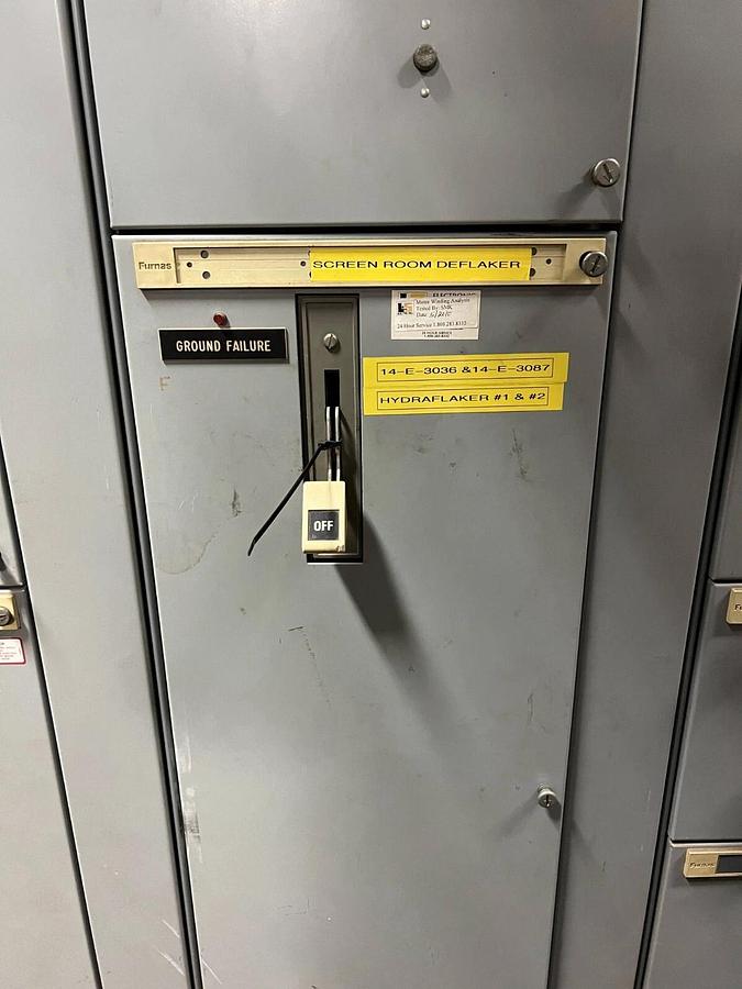 Used Furnas 14KSU32A* Size 5 MCC Bucket with Breaker