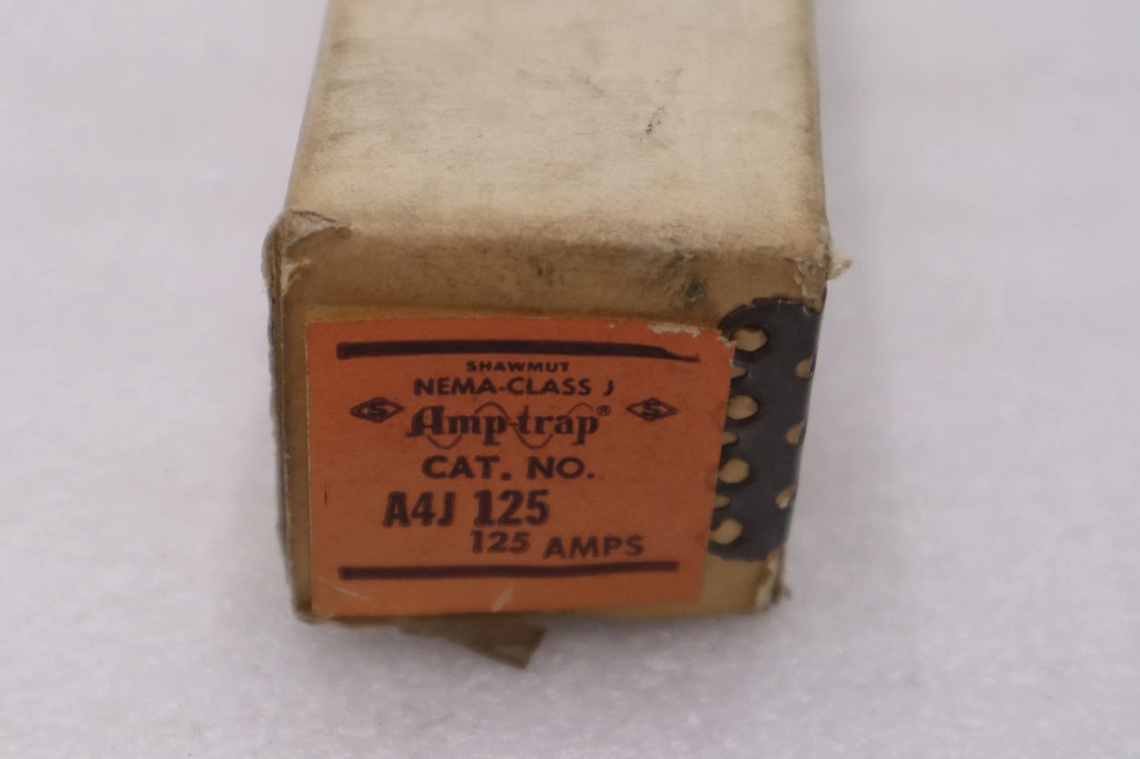 Used MERSEN AMP-TRAP A4J125/ A4J 125 600V 125A - NEW - STOCK H1704A