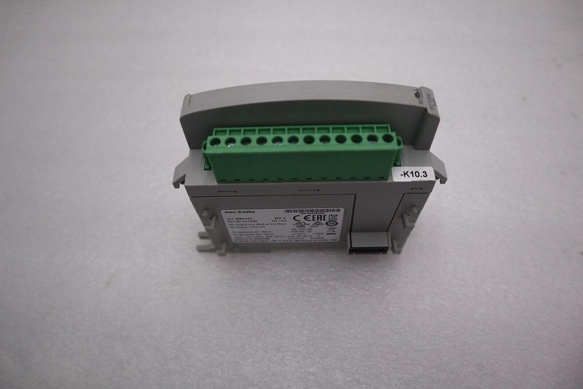 Used NEW Allen-Bradley 2085-OF4 Ser A Micro800 4 Analog Output Module STOCK K-2771
