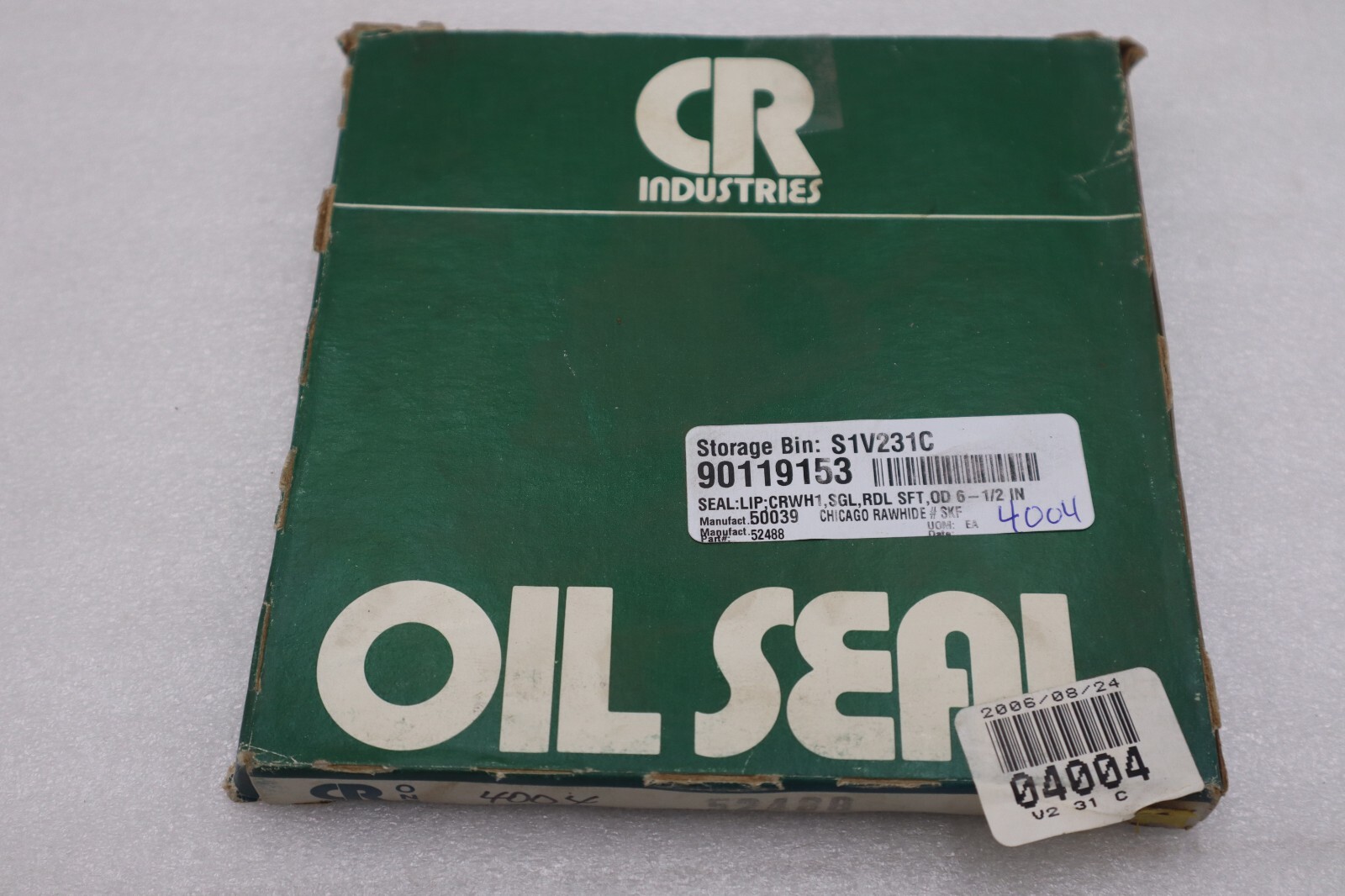 Used NEW IN BOX CR (SKF) Radial Shaft Seal 52488 STOCK 5678A
