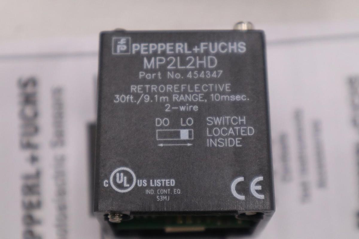 PEPPERL & FUCHS MP SERIES MP2L2HD PART NO. 454347 NEW IN BOX STOCK G689A
