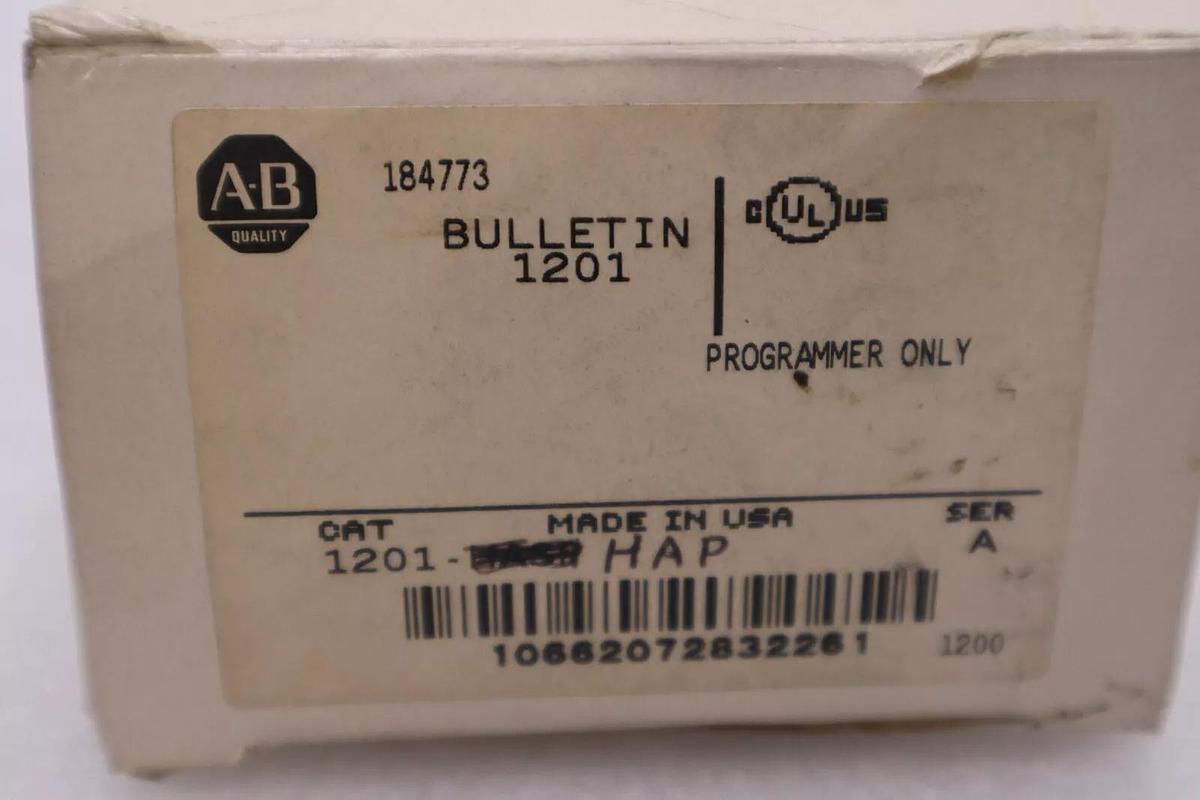 NEW OPEN BOX AB Allen Bradley 1201-HAP Programming Terminal Series B STOCK 5870