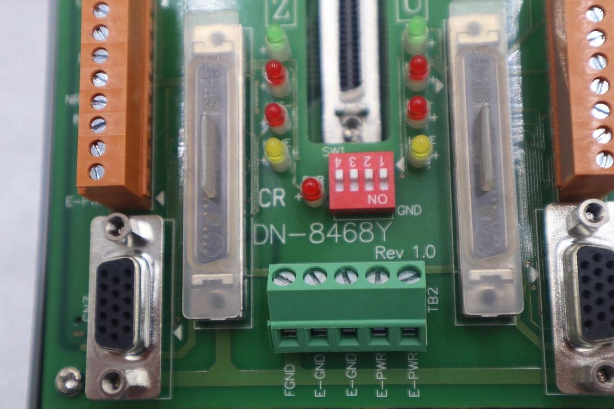 Used ICP DAS DN-8468GY/ DN8468Y Motion Control Terminal Board STOCK 5252