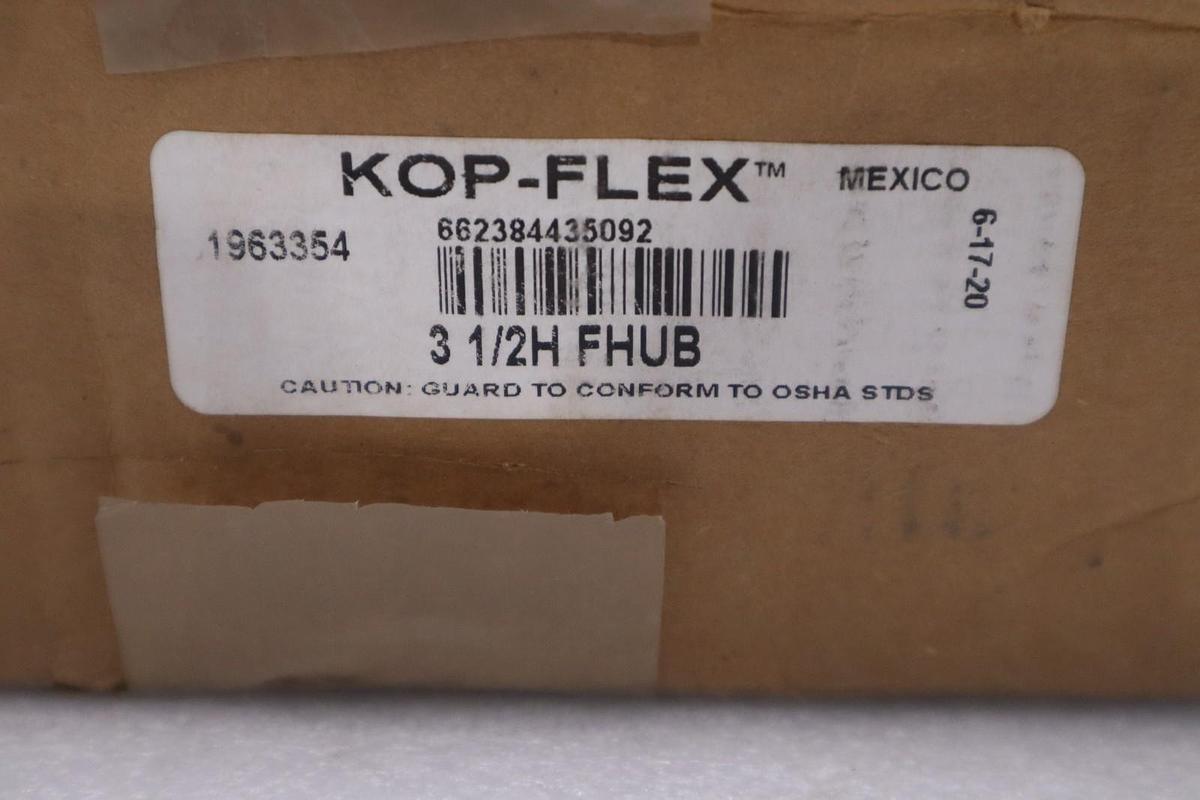 KOP-FLEX 1963354 3 1/2H FHUB - NEW IN BOX - STOCK SGF123